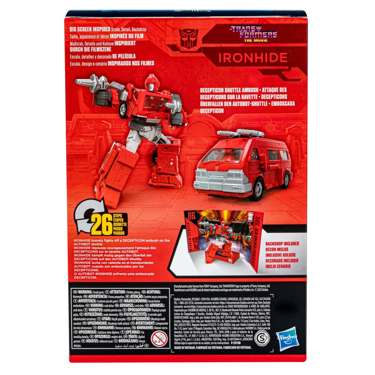 Transformers Studio Series 86 Voyager Ironhide Hasbro